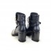 Valentino Grainy Leather Ankle Boots 